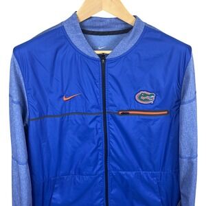 Nike Florida Gators Track Jacket Full Zip Orange Swoosh Gators Logo Mens Medium